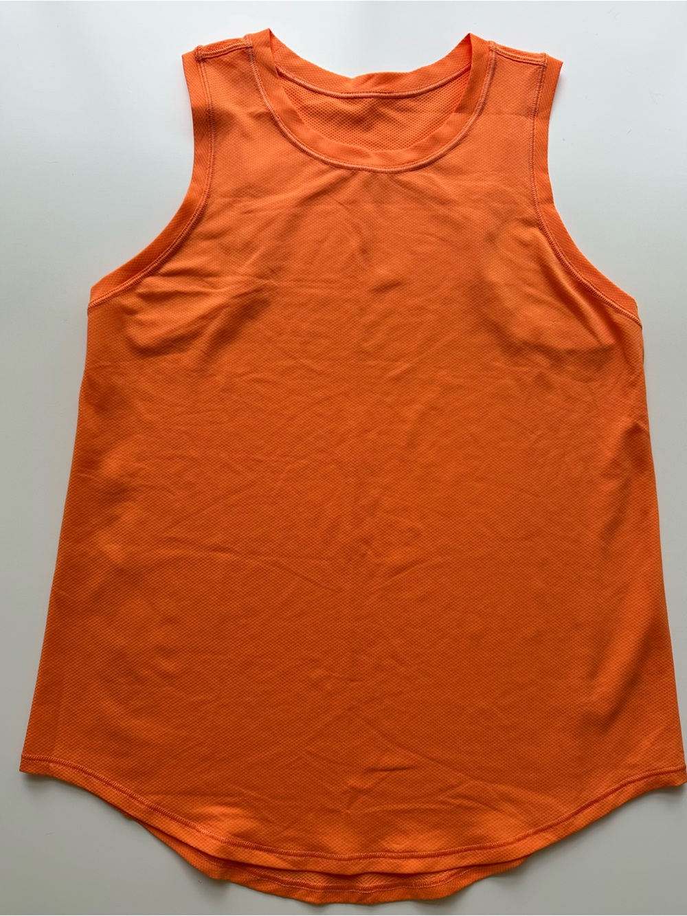 Lululemon Lightweight Orange Racerback Athletic Tank | Size 4